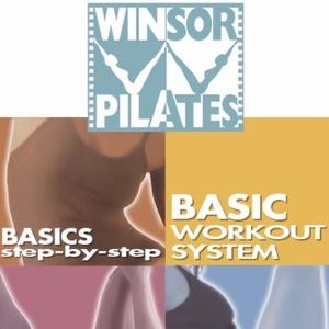 Winsor LIKE NEW- Pilates Basic 3 DVD Workout Set